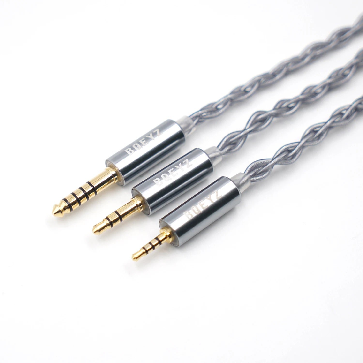BQEYZ Winter Rime 0.78mm 2-Pin Silver-Plated Copper Detachable IEM Cable