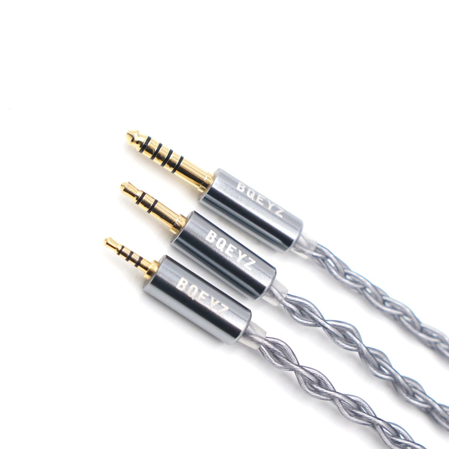 BQEYZ Winter Rime 0.78mm 2-Pin Silver-Plated Copper Detachable IEM Cable