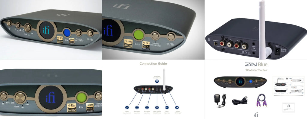 iFi ZEN Blue 3 HiFi Bluetooth Receiver & Transmitter – Qualcomm Lossless, High-Resolution Wireless Audio