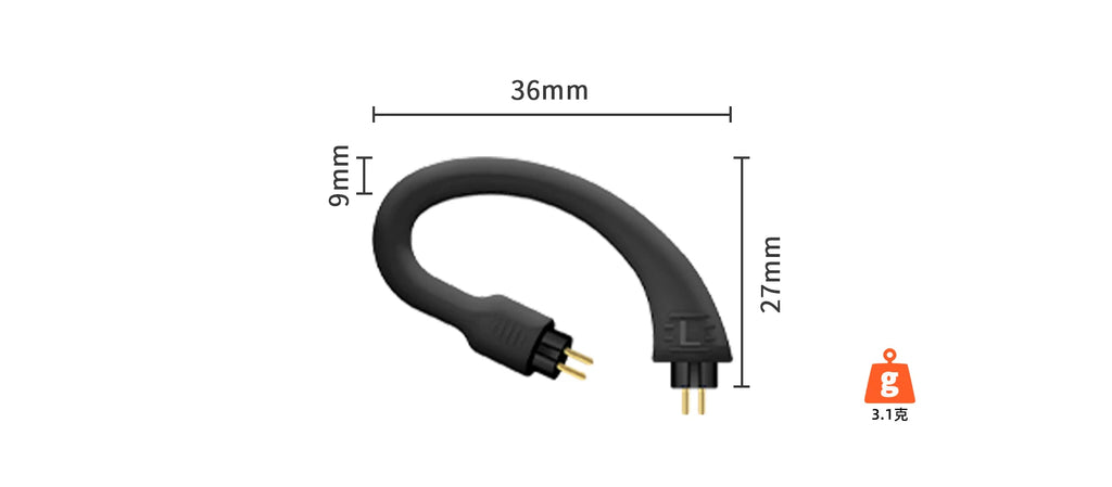 iFi GO pod Replacement Ear Loop - TWS Earphone Accessory