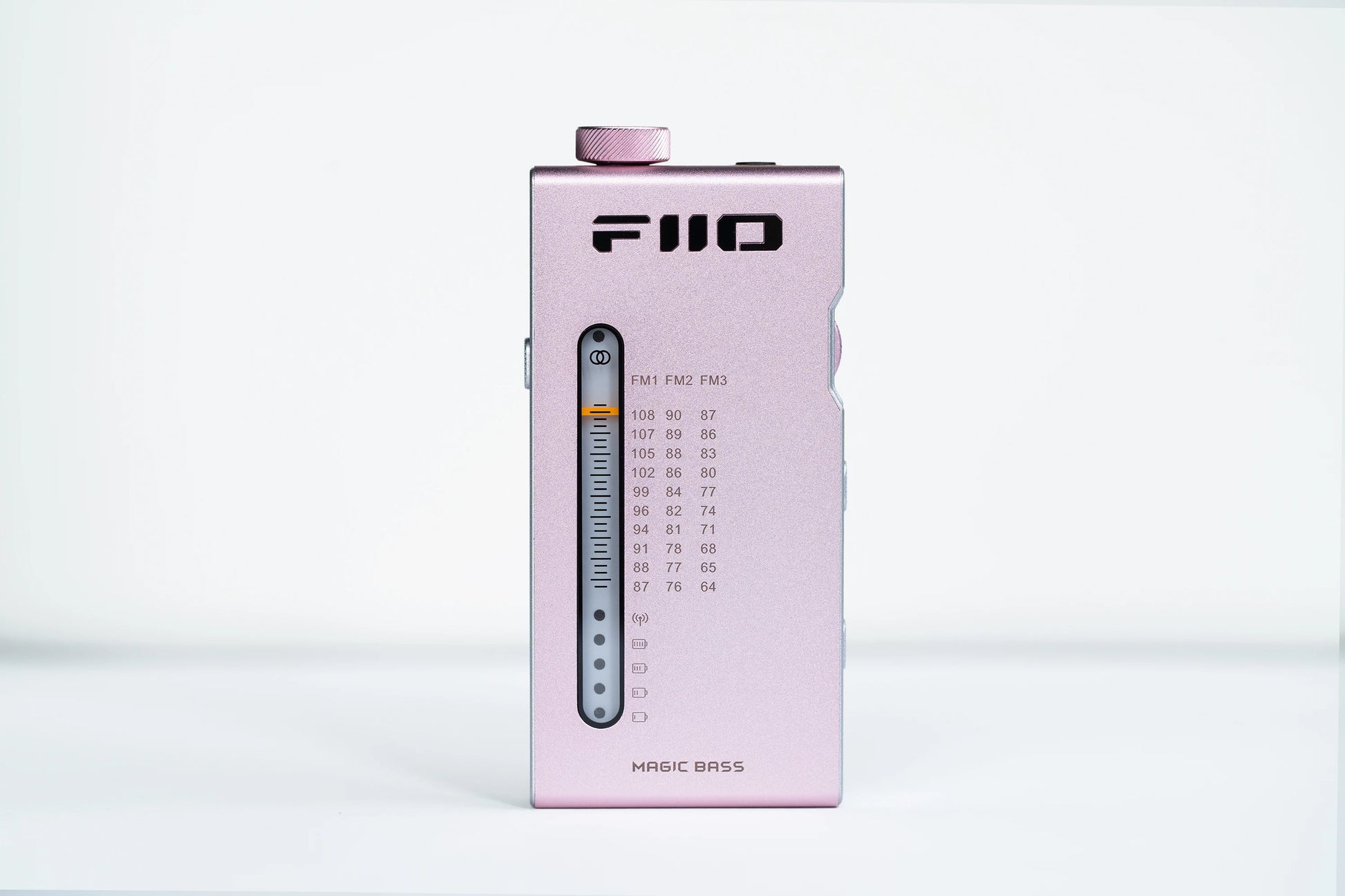 FiiO RR11 Portable HiFi FM Radio Receiver - Analog PVR Tuning, Enhanced Bass, 3D Surround Sound, 64-108MHz Coverage