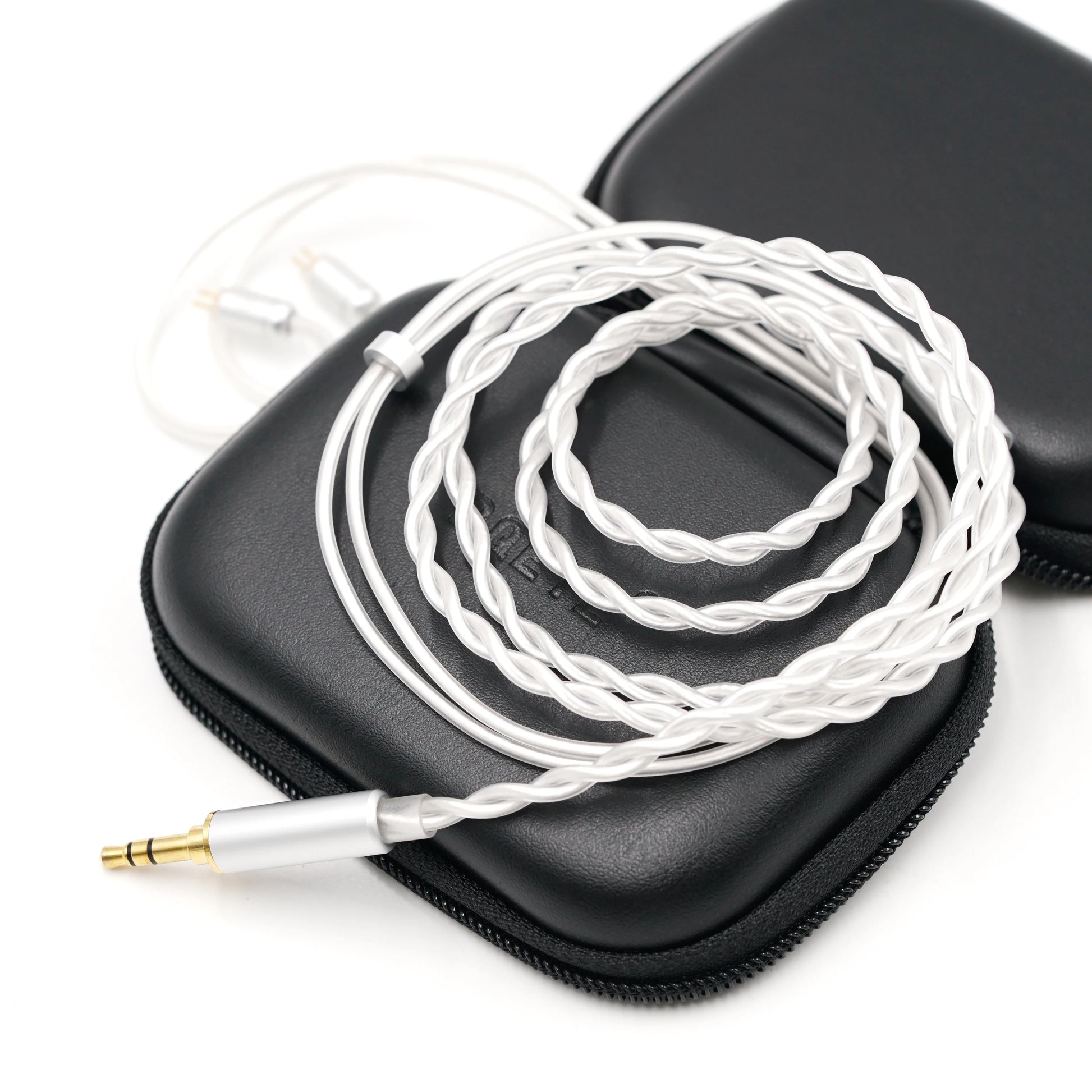 BQEYZ Cloud Silver-Plated Single Crystal Copper IEM Standard Cable