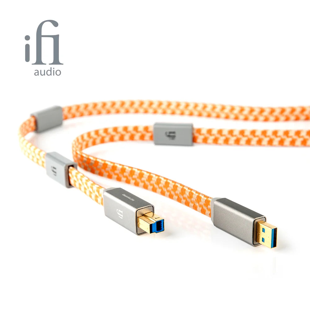 iFi Mercury 3.0 USB Audio Cable – HiFi Signal & Power Transmission, EMI/RFI Noise Shielding