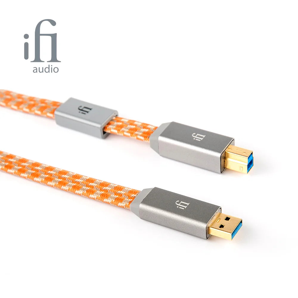 iFi Mercury 3.0 USB Audio Cable – HiFi Signal & Power Transmission, EMI/RFI Noise Shielding