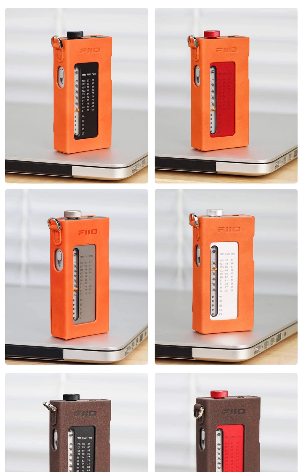FiiO RR11 Portable HiFi FM Radio Receiver - Analog PVR Tuning, Enhanced Bass, 3D Surround Sound, 64-108MHz Coverage