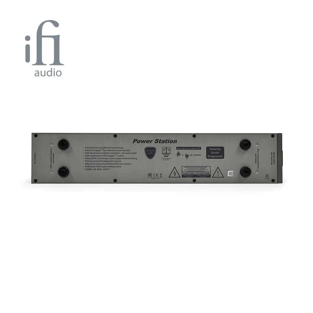 iFi Power Station Purified Power Strip – Intelligent Surge Protection, Isolated Noise Reduction, HiFi Power Management