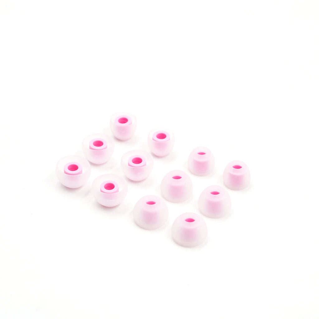 BQEYZ Pink Eartips | Soft Silicone In-Ear Tips Replacement for IEMs