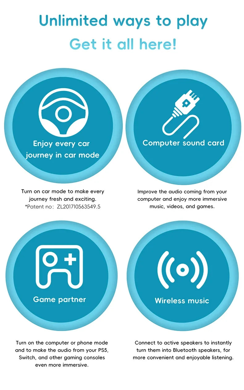 FiiO SnowSky Retro Nano Bluetooth DAC & Headphone Amplifier - LDAC, aptX Adaptive, aptX LL, 3.5mm/4.4mm Outputs
