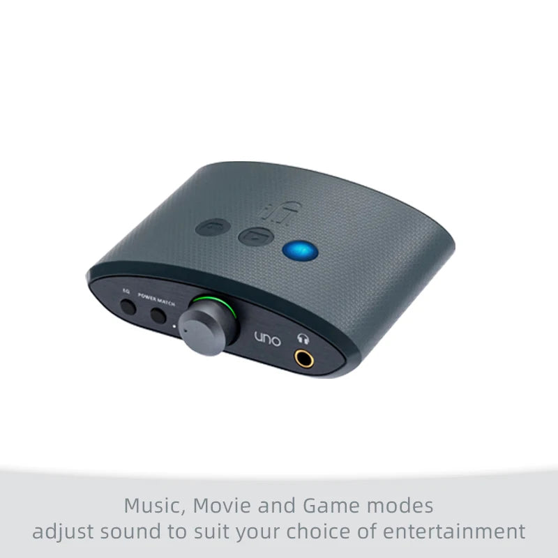 iFi Audio uno USB-C DAC & Headphone Amp – Hi-Res ES9219, PCM, DSD, MQA