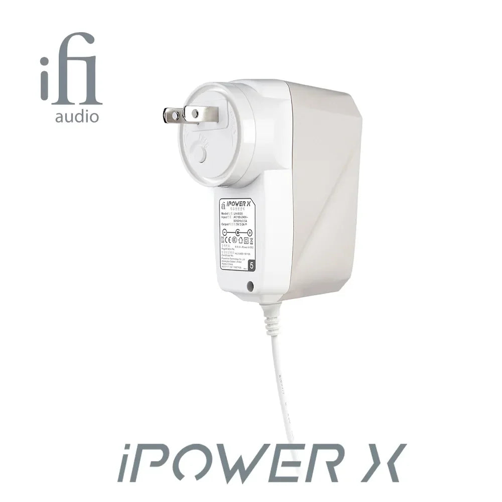 iFi Audio iPower X Ultra-Low Noise Power Supply – Enhanced Silence, Audiophile-Grade Clean Power