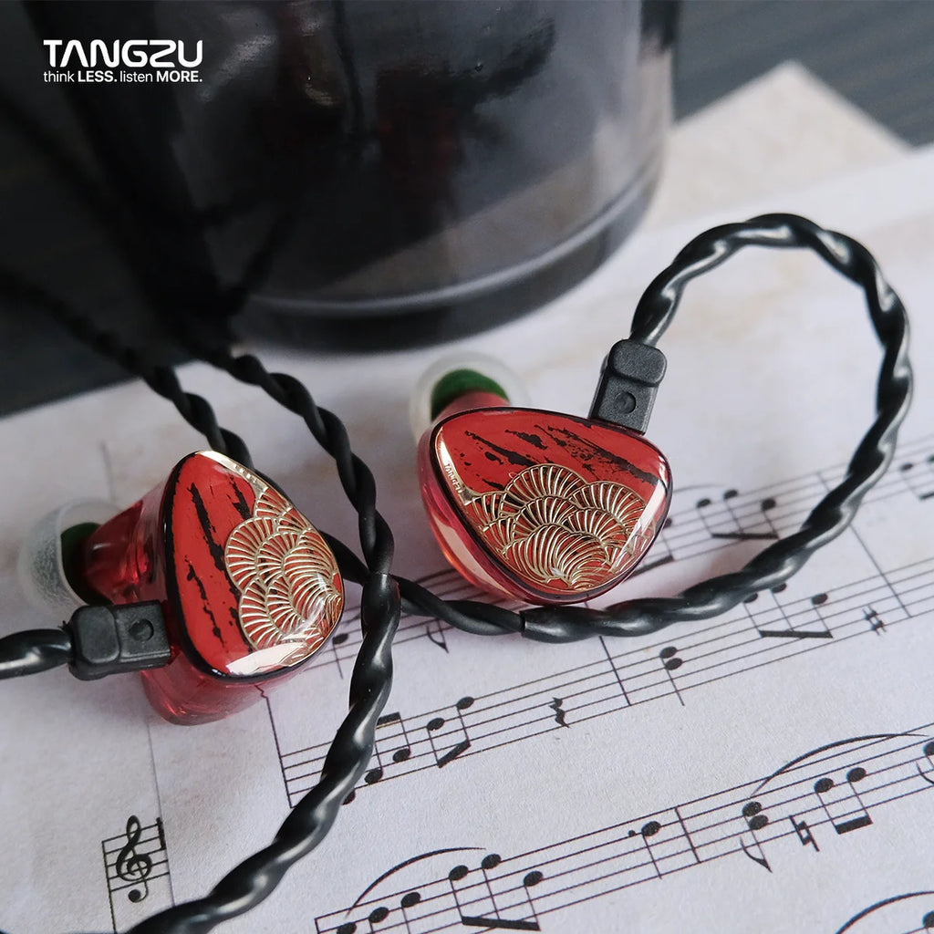 TANGZU Xuan Nv IEM – Dual Dynamic HiFi In-Ear Monitors with 2Pin Cable