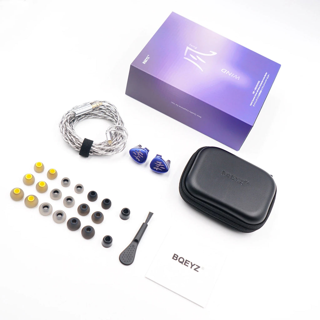 BQEYZ Wind Weather Series Bone Conduction Dynamic Driver Wired IEM