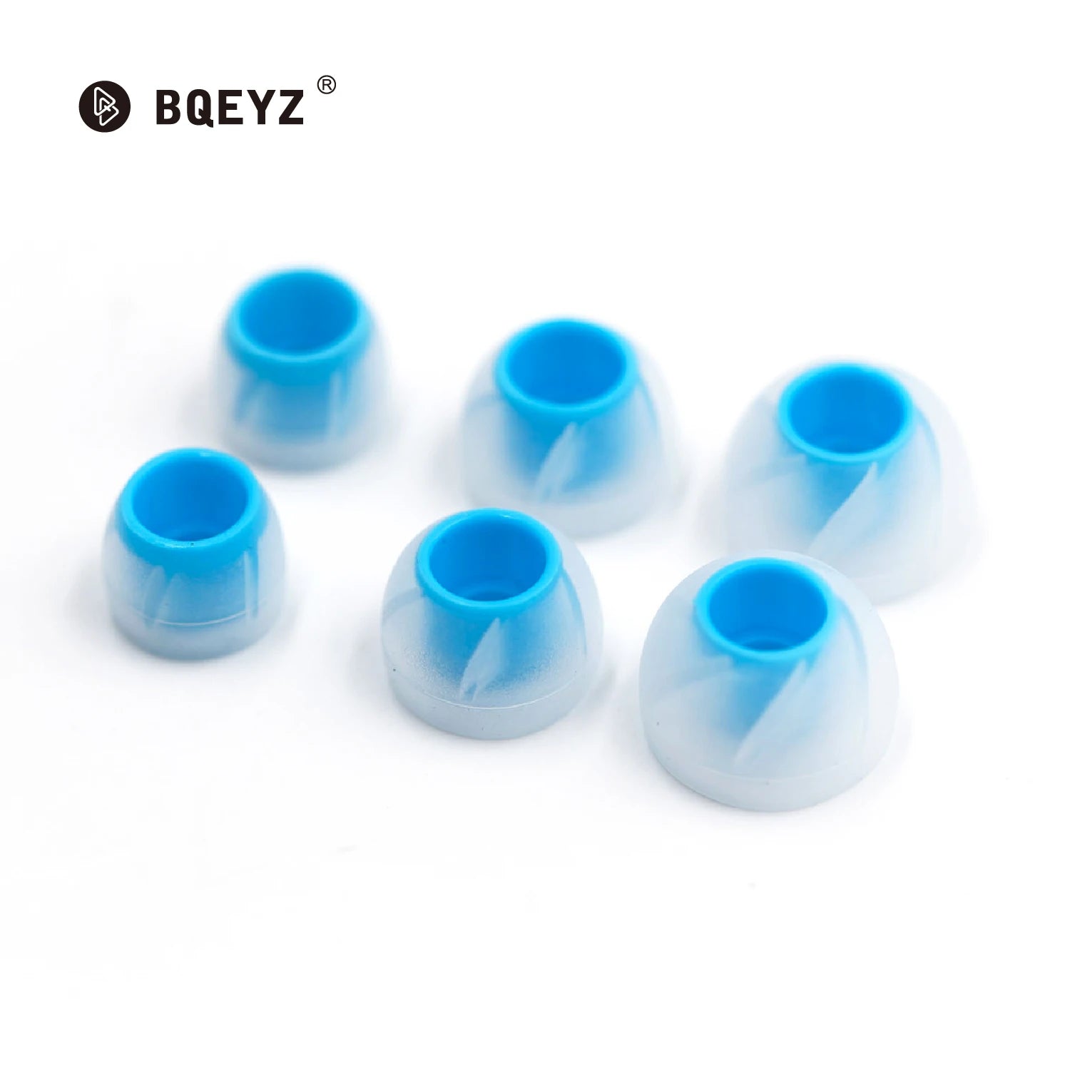BQEYZ T5 Silicone Eartips – 12pcs S/M/L Replacement Earbuds Covers
