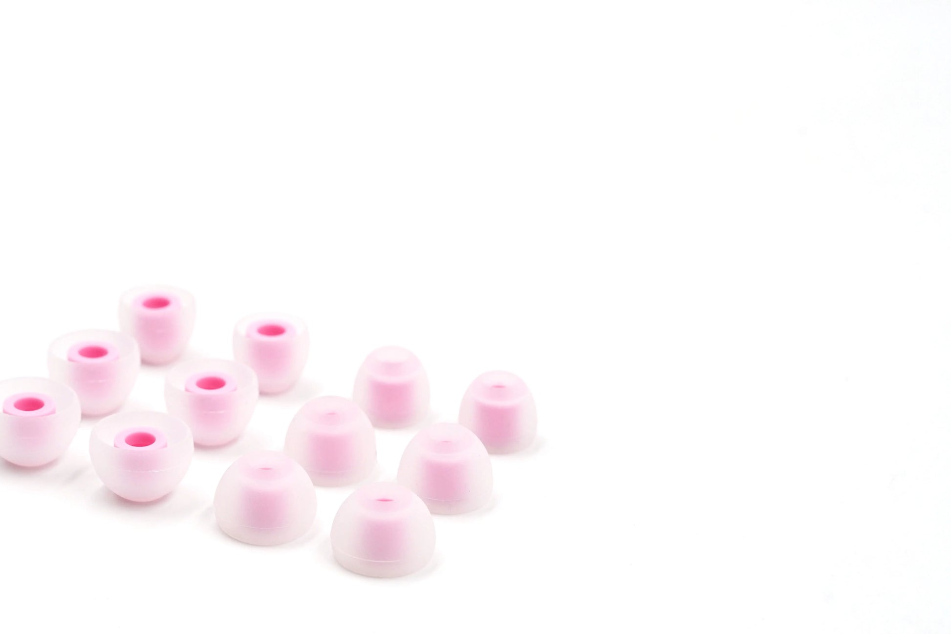 BQEYZ Pink Eartips | Soft Silicone In-Ear Tips Replacement for IEMs