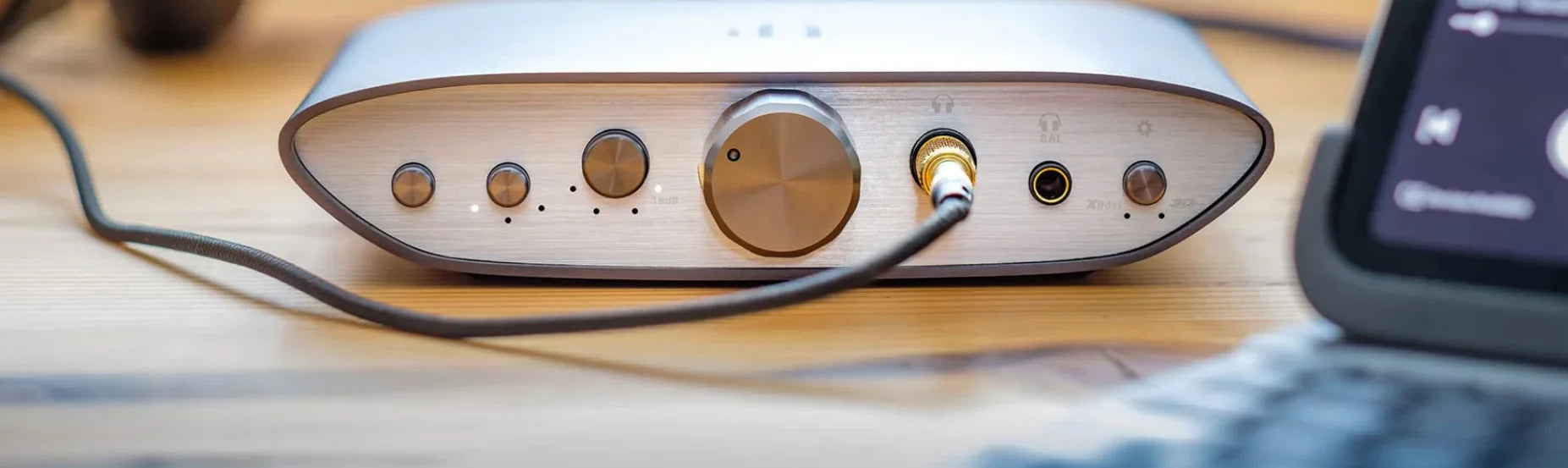 iFi ZEN CAN Desktop Balanced Headphone Amplifier – HiFi Audio, XBass Boost, Power Enhancement