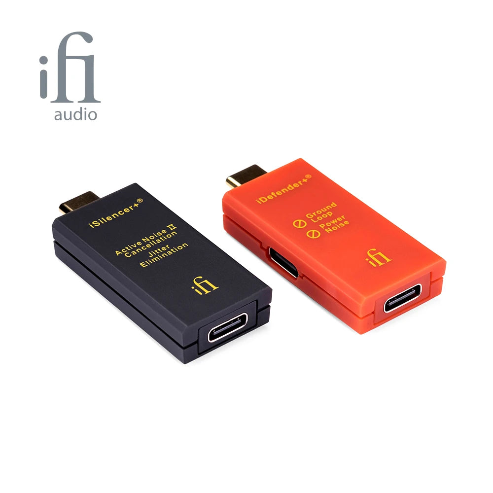 iFi iDefender+ USB Power Isolator – Ground Loop Noise Reduction, HiFi Audio, High-Speed USB 3.0