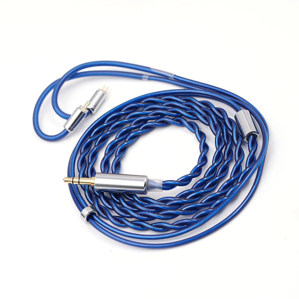 BQEYZ Frost 0.78mm 2-Pin HiFi IEM Replacement Cable for Audiophiles