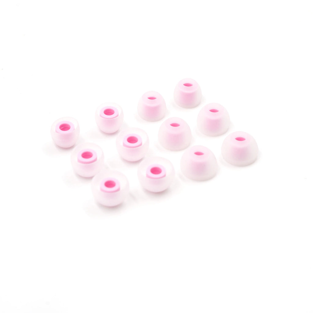 BQEYZ Pink Eartips | Soft Silicone In-Ear Tips Replacement for IEMs