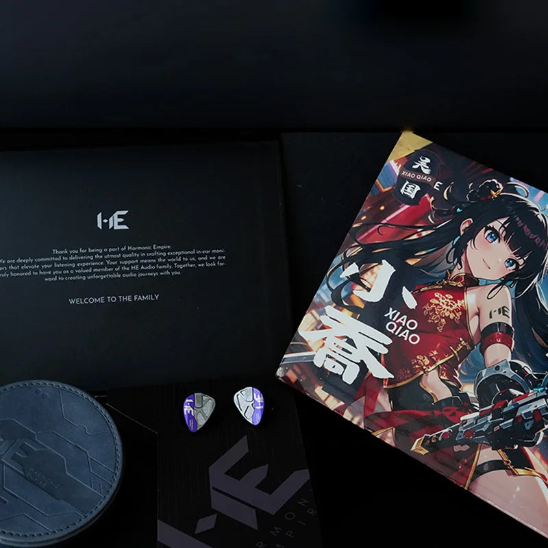 HE Xiao Qiao IEM – Semi-Open Graphene Dynamic Driver Earphones