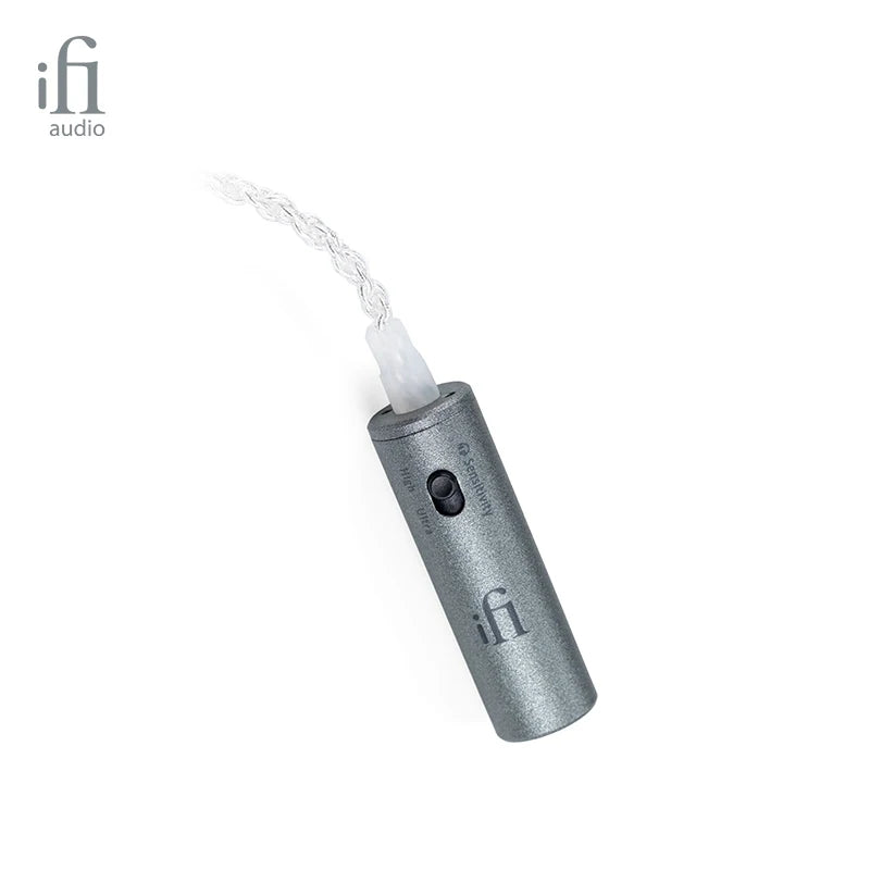iFi iEMatch+/4.4 Lossless Headphone Impedance Matcher Noise Reduction Attenuator Equalizer 2.5/3.5 to 4.4 mm Headphone Adapter