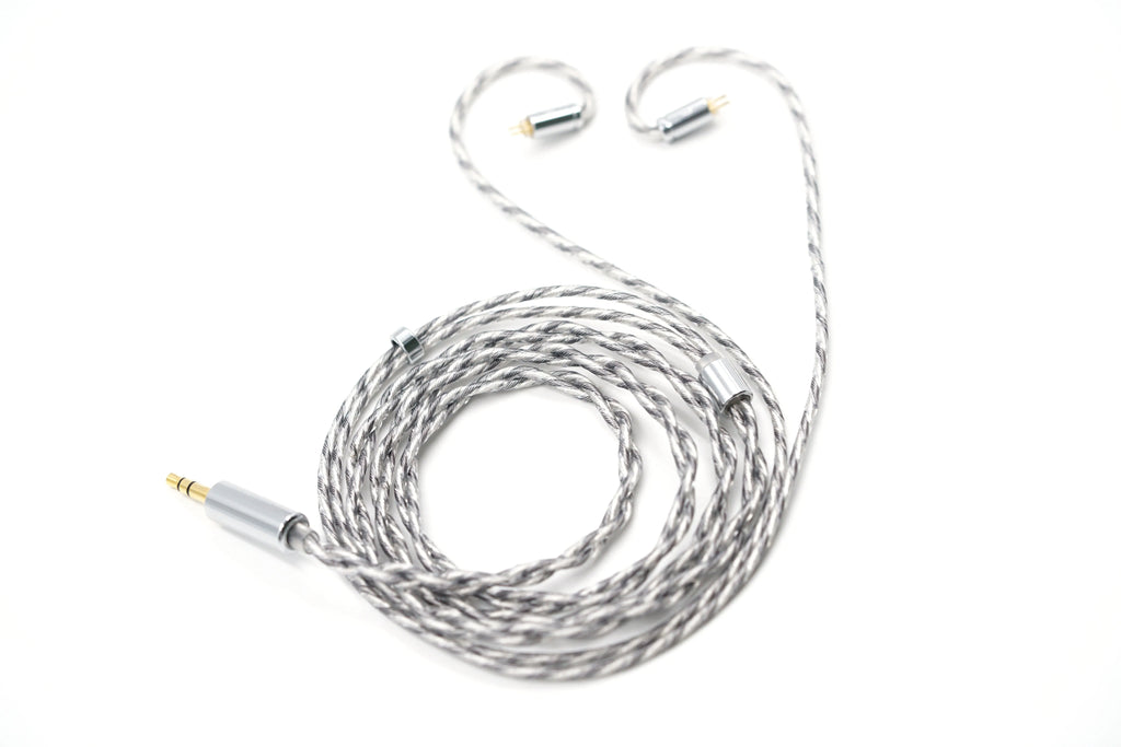 BQEYZ Wind Silver-Plated Single Crystal Copper IEM Upgrade Cable