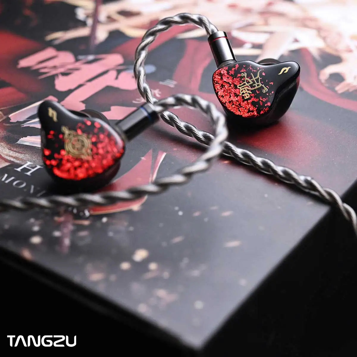 TANGZU NEZHA 6BA+1EST Hybrid IEM 0.78mm 3.5+4.4mm Cable