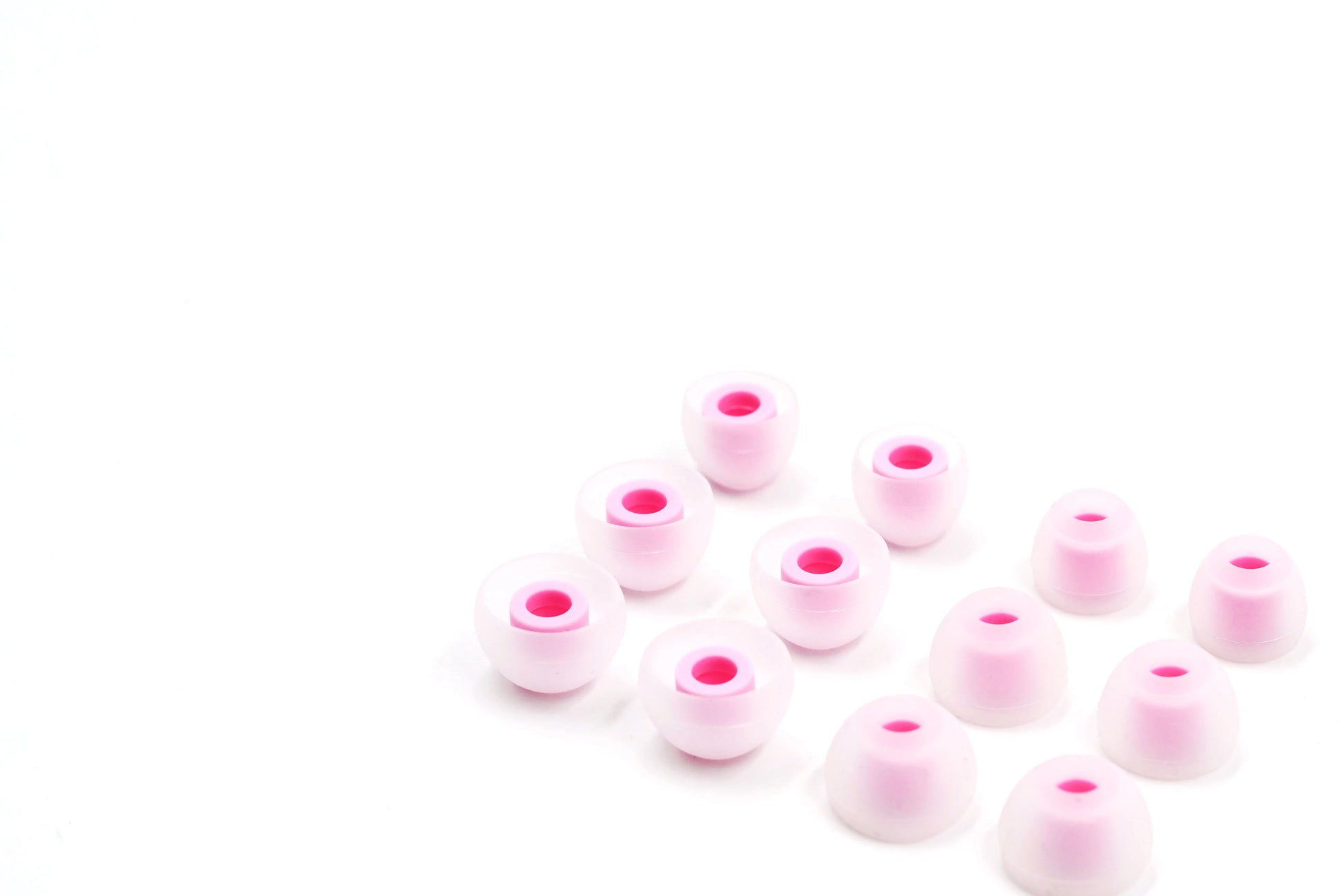 BQEYZ Pink Eartips | Soft Silicone In-Ear Tips Replacement for IEMs
