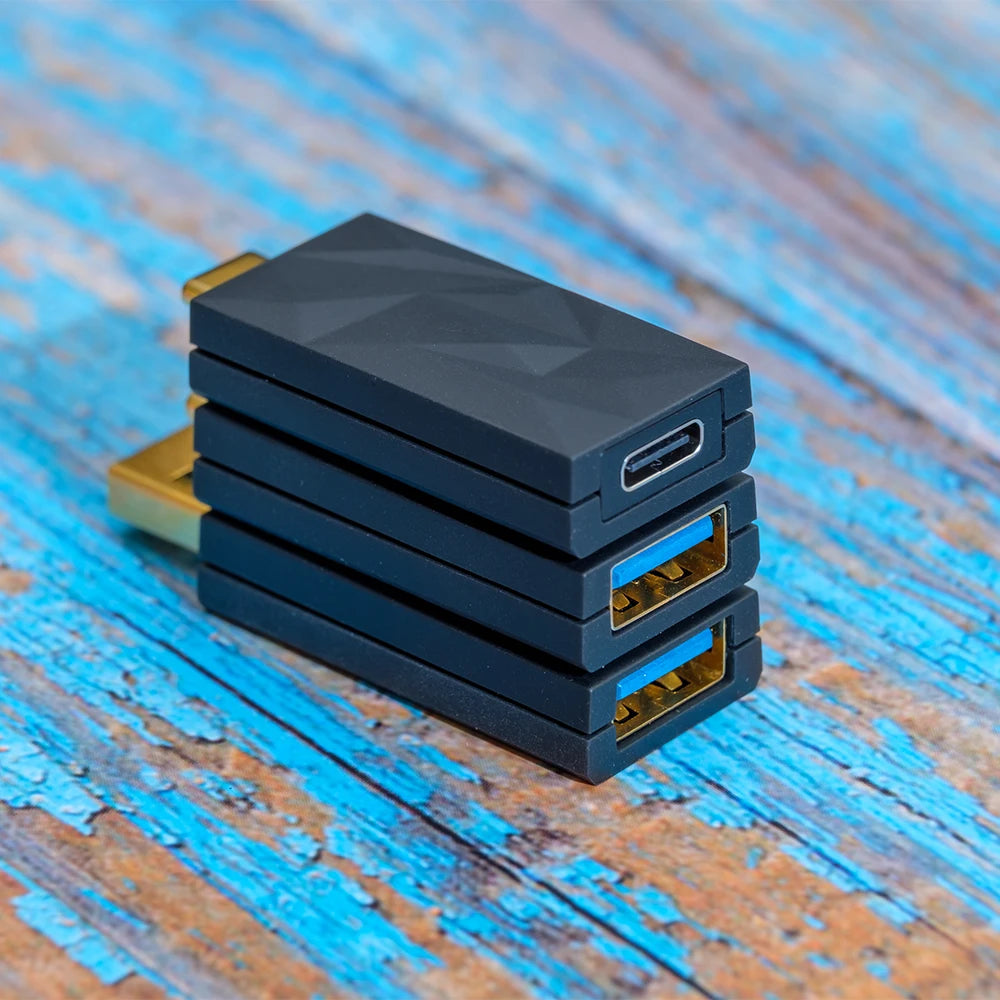 iFi iSilencer+ USB Noise Filter – Signal Jitter Reduction, Balanced Power, SuperSpeed Transmission