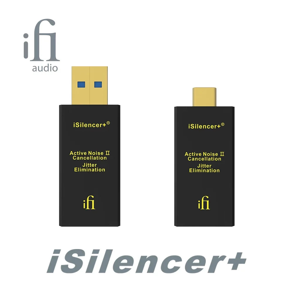 iFi iSilencer+ USB Noise Filter – Signal Jitter Reduction, Balanced Power, SuperSpeed Transmission