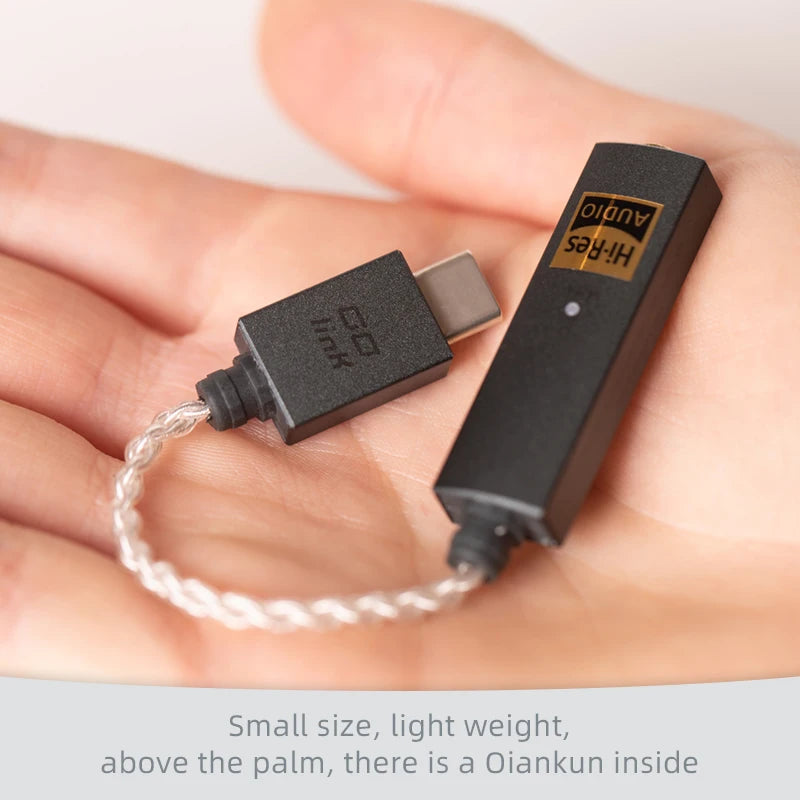 iFi GO link Portable USB Balanced DAC & Headphone Amplifier – Low Distortion, Enhanced Dynamic Range