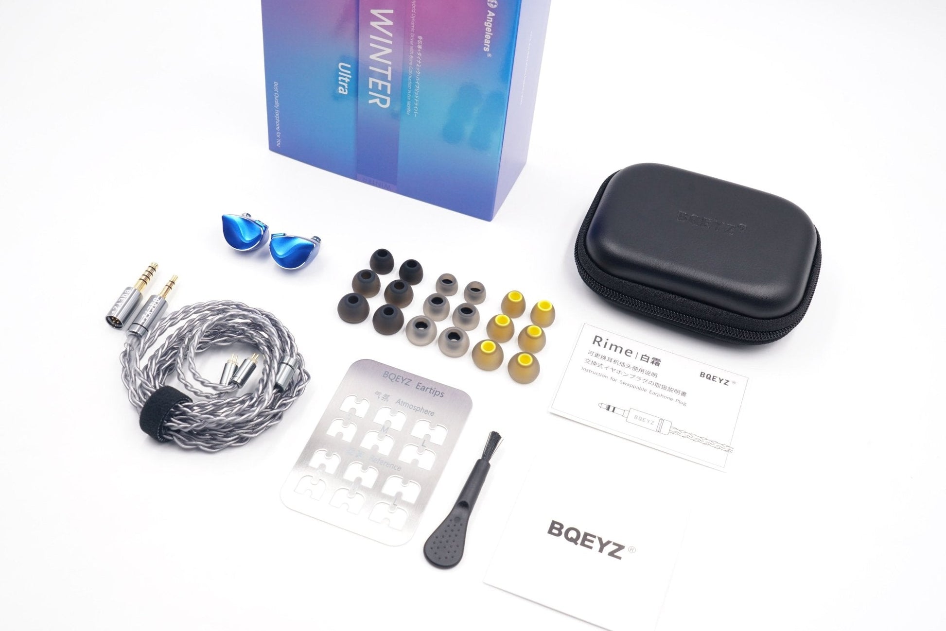 BQEYZ Winter Ultra in Ear Earphones 1DD+1BC HiFi Dynamic Driver