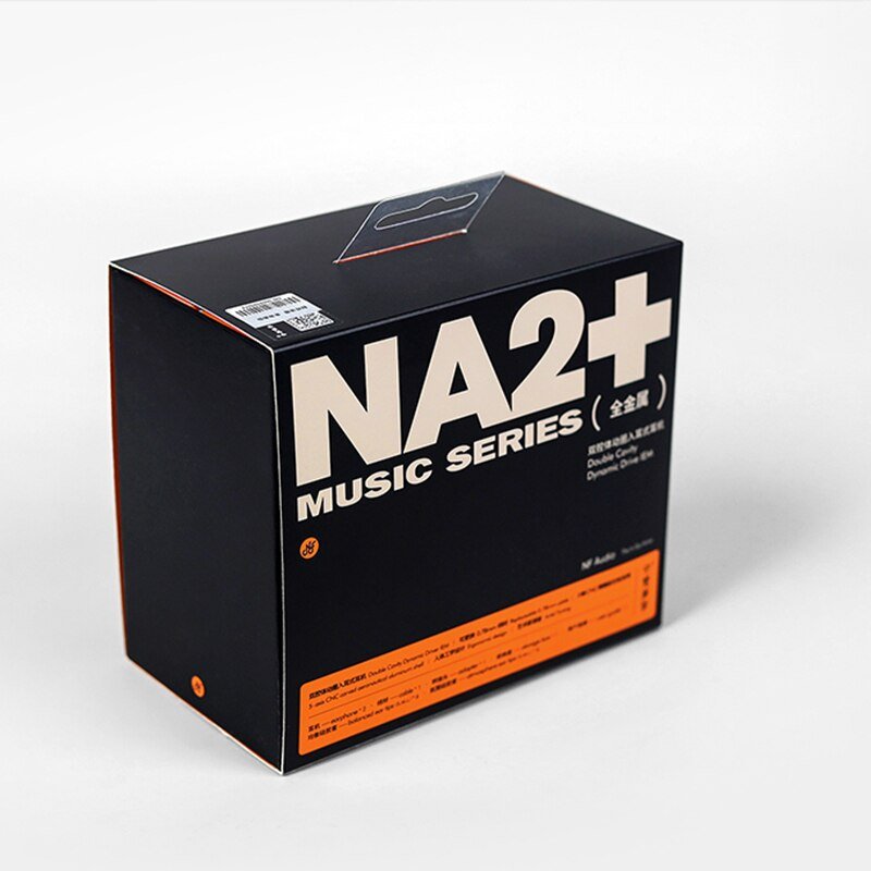 NF Audio NA2 PLUS Dual Cavity Dynamic Driver 3.5mm HIFI In-ear Earphone IEM 2Pin 0.78mm Detachable Cable Headset NA2+