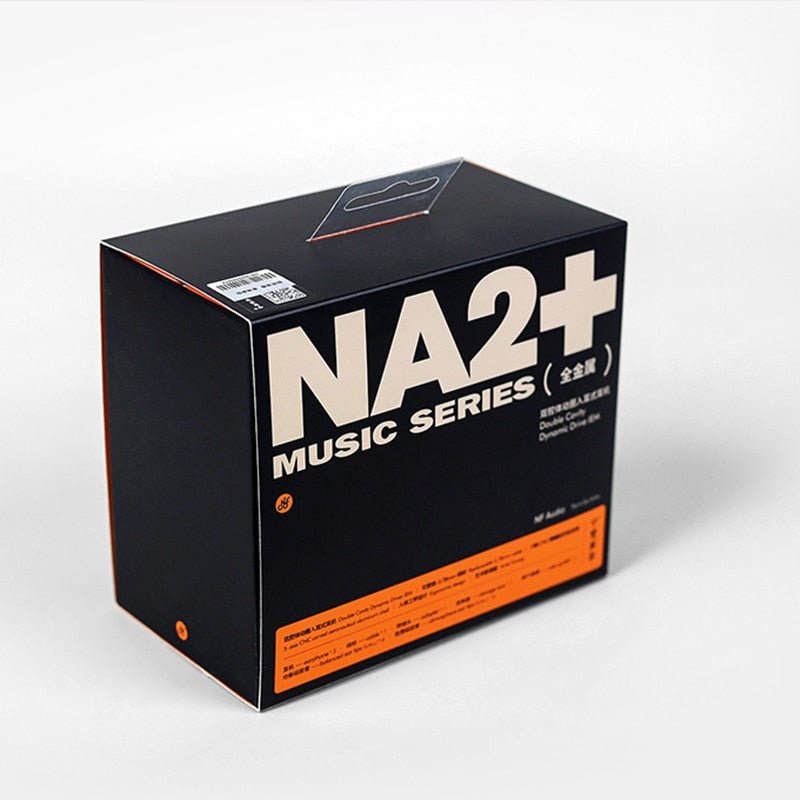 NF Audio NA2 PLUS Dual Cavity Dynamic Driver 3.5mm HIFI In-ear Earphone IEM 2Pin 0.78mm Detachable Cable Headset NA2+
