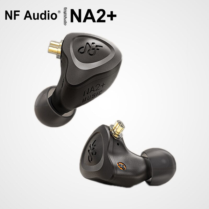 NF Audio NA2 PLUS Dual Cavity Dynamic Driver 3.5mm HIFI In-ear Earphone IEM 2Pin 0.78mm Detachable Cable Headset NA2+