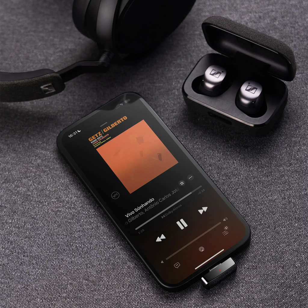 Questyle QCC Dongle Pro Bluetooth 5.4 Transmitter – LDAC Lossless, Snapdragon Sound, aptX Support