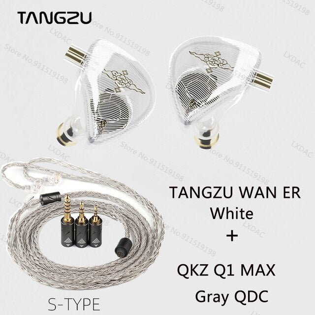 Tangzu WAN ER SG 2022 New 10mm Dynamic Driver Earphone IEM
