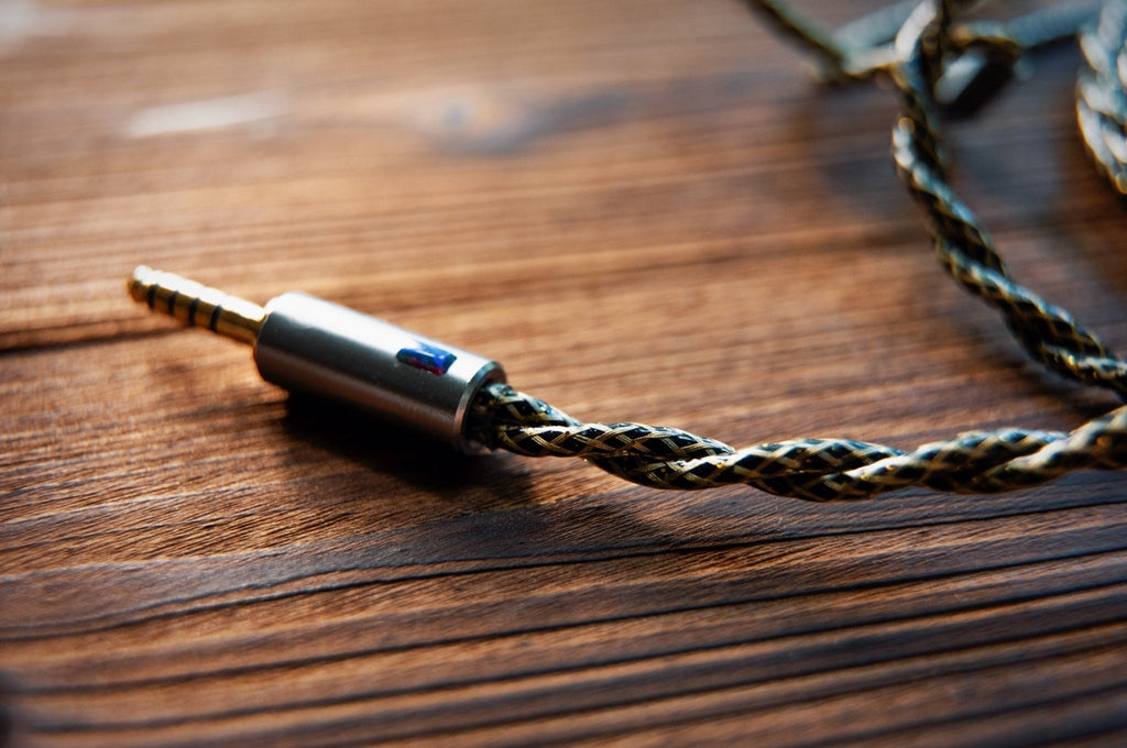 XONE Anubis Headphone Upgrade Cable - Copper-Gold Alloy Silver-Plated - Limited Edition