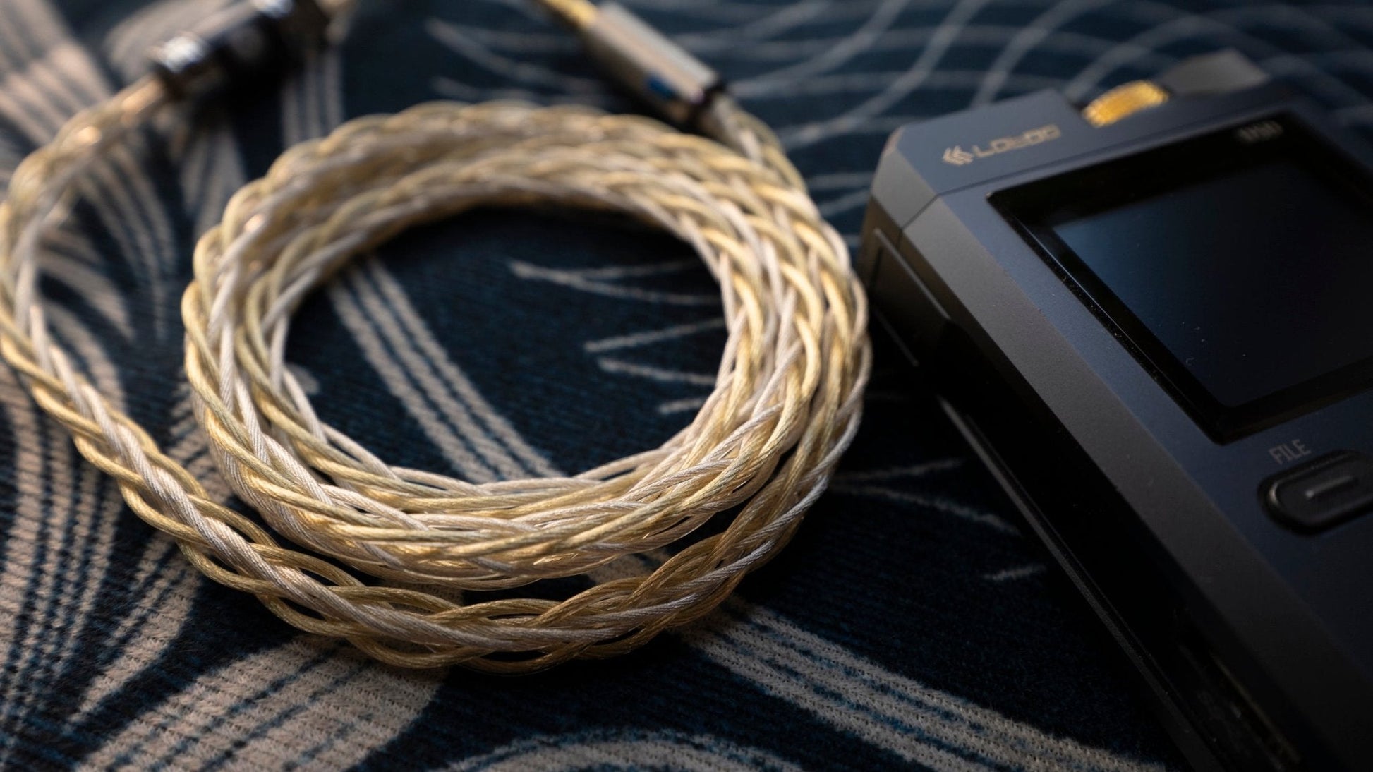 XONE Longyin Headphone Upgrade Cable - Gold, Silver, Copper, Palladium, and Gold Alloy Hybrid