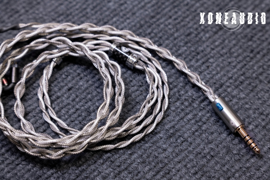 XONEAUDIO Grayscale Laura Improved Silver-Plated Single-Crystal Copper Headphone Cable